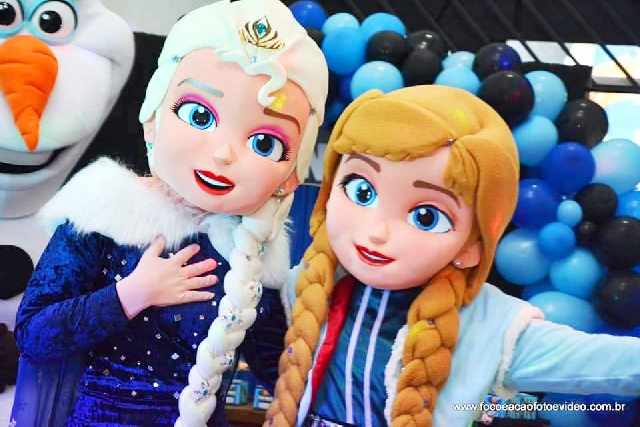 Foto 1 - Frozen cover animacao festas personagens vivos