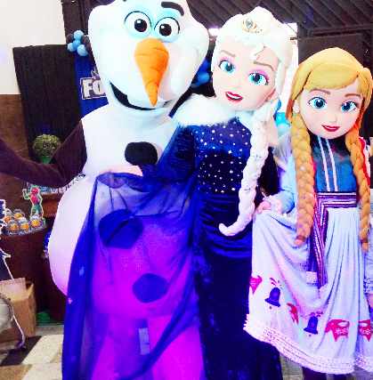 Foto 2 - Frozen cover animacao festas personagens vivos