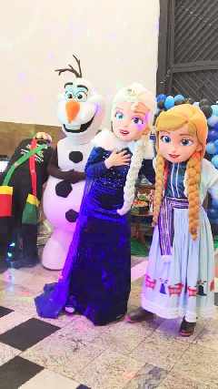 Foto 4 - Frozen cover animacao festas personagens vivos